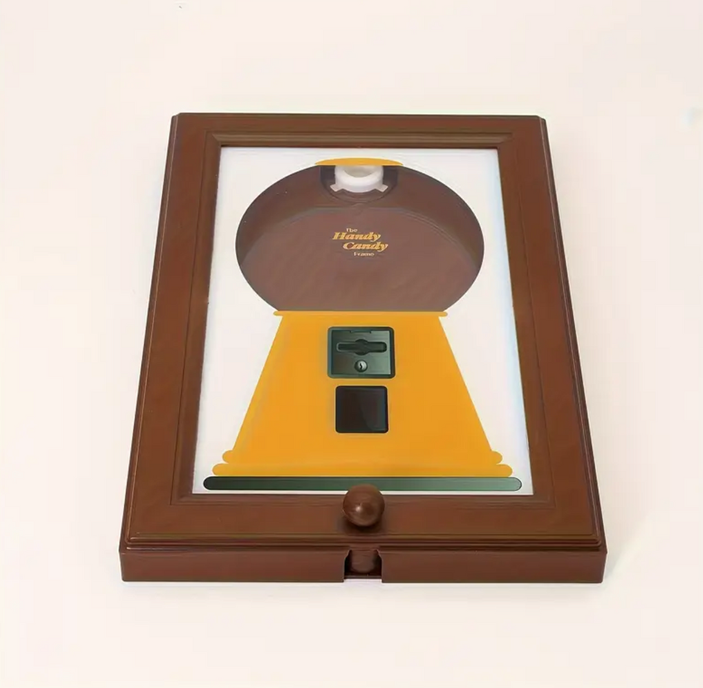 “Bubblegum” Wall Hanging Candy Dispenser Photo Frame